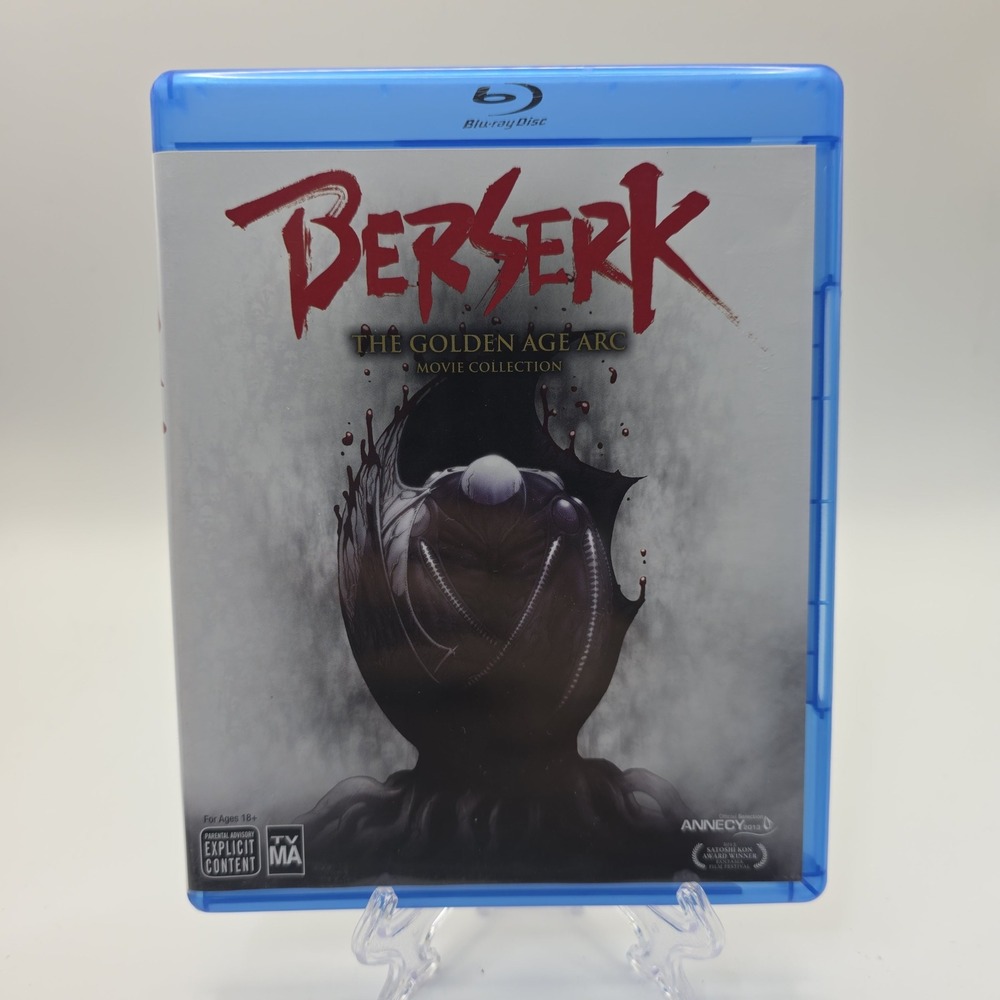 Berserk The Golden Age Arc Movie Collection Blu-ray Viz Media 3-Disc Set 1080p